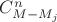 $C_{M-M_j}^n$