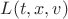 $L(t,x,v)$