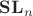 $\mathbf{SL}_n$