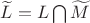 $\widetilde L=L\bigcap\widetilde M$