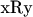 xRy