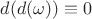 $d(d(\omega))\equiv0$