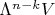 $\Lambda^{n-k}V$