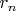 $r_{n}$