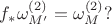 $f_*\omega^{(2)}_{M^\prime}=\omega^{(2)}_M?$