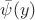 $\bar{\psi}(y)$