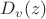 $D_{v}(z)$