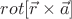 $rot [\vec{r} \times \vec{a}]$