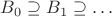 $B_0 \supseteq B_1 \supseteq \ldots$