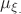 $\mu_{\xi_.}$