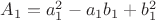 $A_1=a_1^2-a_1b_1+b_1^2$
