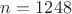 $n=1248$