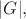 $|G|,$