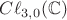 $C\ell_{3,0}(\mathbb C)$ $C\ell_{3,0}(\mathbb C)$