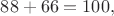 $8х8+6х6 = 100,$