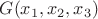 $G(x_1,x_2,x_3)$