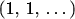 (1, 1, \ldots)