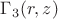 $\Gamma_3(r,z)$ $\Gamma_3(r,z)$