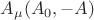 ${A_&micro;}{(A_0,-A)}$