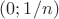 $(0;1/n)$