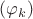 $(\varphi_k)$