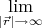 $\lim\limits_{|\vec r|\to\infty}$