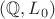 $(\mathbb Q, L_0)$