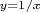 $\scriptstyle y=1/x$