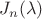 $J_n(\lambda)$