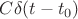 $C\delta(t-t_0)$