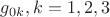 $g_{0k}, k=1,2,3$