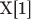 X[1]
