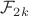 $\mathcal F_{2k}$