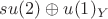 $su(2)\oplus u(1)_{Y}$