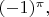 $(-1)^\pi,$