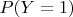 $P(Y=1)$