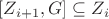 $[Z_{i+1},G] \subseteq Z_i$