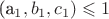 (a_1,b_1,c_1)\leqslant1$