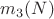 $m_3(N)$
