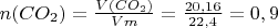 $n(CO_2)=\frac{V(CO_2)}{Vm}=\frac{20,16}{22,4}=0,9$