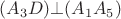 $(A_3D) \bot (A_1A_5)$