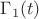 $\Gamma_1(t)$