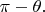 $\pi-\theta.$