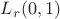 $L_r(0,1)$ $L_r(0,1)$