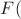 $F($