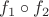 $f_1 \circ f_2$