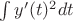 $\int y'(t)^2dt$