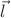 $\vec  l$