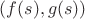 $(f(s),g(s))$