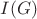 $I(G)$